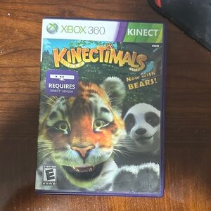 Kinectimals Xbox 360 Game with Bear Feature